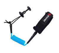 Abahub Premium 4 ft Bodyboard Leash 5,5 mm di Spessore a Spirale Polso Surf Body Board Guinzagli con Spina per Bodyboard, Blu
