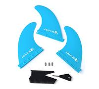 Abahub Tavola SUP Pinna,Thruster Fin Set Compatibile con Future 437