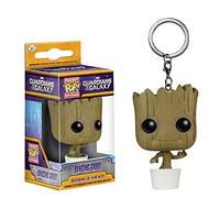 Abai8981 Pocket Pop! - Portachiavi, motivo: Guardiani della Galassia - Dancing Baby Groot, Marrone, Dancing Baby Groot