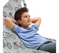ABAKUHAUS Fricchettone Sedia per Custodia per Giocattoli, Biciclette Divertimento schizzo, Conservazione di Animali Imbalsamati ad alta Capacità, Multicolore