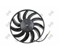 ABAKUS 003-014-0003 Ventola radiatore per AUDI A3 Hatchback (8P1) Ø385mm