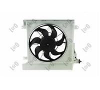 ABAKUS 009-014-0017 Ventola radiatore per TOYOTA AYGO (WNB1, KGB1) Ø308mm 135