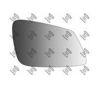 ABAKUS 0401G08 Vetro specchio specchio esterno per BMW 1 Hatchback (F20) Dx