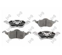 ABAKUS 231-01-027 Kit pastiglie freno, Freno a disco per FORD