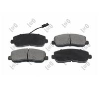 ABAKUS 231-01-061 Kit pastiglie freno, Freno a disco per OPEL,RENAULT