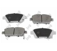 ABAKUS 231-01-092 Kit pastiglie freno, Freno a disco per TOYOTA