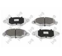 ABAKUS 231-01-129 Kit pastiglie freno, Freno a disco per CITROËN,NISSAN,RENAULT