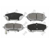 ABAKUS 231-01-222 Kit pastiglie freno, Freno a disco per TOYOTA