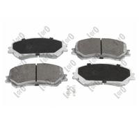 ABAKUS 231-01-278 Kit pastiglie freno, Freno a disco per RENAULT