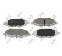 ABAKUS 231-01-308 Kit pastiglie freno, Freno a disco per TOYOTA