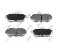 ABAKUS 231-02-065 Kit pastiglie freno, Freno a disco per CITROËN,FIAT,PEUGEOT,TO