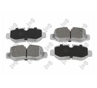 ABAKUS 231-02-135 Kit pastiglie freno, Freno a disco per MERCEDES-BENZ