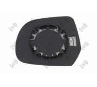 ABAKUS 2735G04 Vetro specchio specchio esterno per RENAULT LOGAN I (LS) convesso