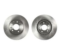 ABAKUS 2x Disco Freno Adatto per Mazda 6 Familiare Gh 2.0 MZR 2.2 Mzr-Cd 2.5 1.8