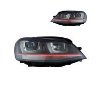 ABAKUS Fari L E D Xenon Sinistro Destro H7 Per VW Golf VII 5G1 BQ1 BE1 BE2