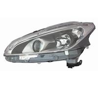 ABAKUS Faro Anteriore Destro 550-1165R-LDEM2 Nero H7 PY21W LED ECE