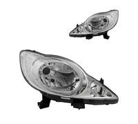 Abakus Faro Fanale Principale Sinistro Destro H4 per Peugeot 107