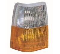 ABAKUS Freccia Anteriore Sinistra 773-1503L-UE Bianco/Giallo ECE Senza Supporto