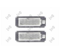 ABAKUS Illuminazione Targa LED L26-210-0001LED Per Lancia, Coppia