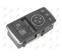 ABAKUS Interruttore Alzavetro 5 Pin Cromato/Nero Anteriore Sinistro 135-05-084