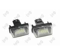 ABAKUS L38-210-0001LED Luce targa per CITROËN,DS,PEUGEOT