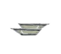 AbakUS Luce Segnalatore Laterale L18-140-001LED-2 LED Bianco/Giallo 2x per Honda