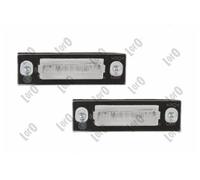 ABAKUS Luce Targa 016-33-900LED LED per Fiat, Confezione Coppia