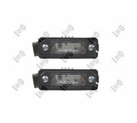 ABAKUS Luce Targa 053-22-900LED LED Per VW, Coppia