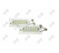 ABAKUS Luce Targa L04-210-0006LED LED Per BMW, Con LED, Coppia