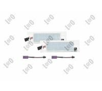 ABAKUS Luce Targa L37-210-0003LED LED Per Opel, Coppia, Nuova