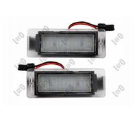 ABAKUS Luce Targa L37-210-0005LED LED Per Opel, 100% Passa Perfetta Coppia