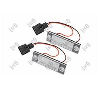 ABAKUS Luce Targa L53-210-0012LED LED Per Ford Seat Skoda VW Coppia