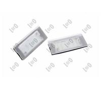 ABAKUS Luce Targa LED L27-210-0004LED Per Land Rover, Coppia Rinforzata