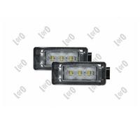 ABAKUS Luce Targa LED L35-210-0001LED-1 Per Dacia 3 LED Coppia