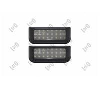 ABAKUS Luce Targa LED L38-210-0006LED per Citroën Peugeot, Coppia