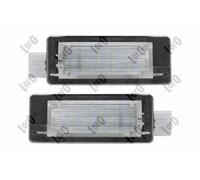 ABAKUS Luce Targa LED L42-210-0003LED per Renault, Coppia