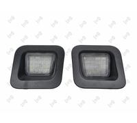ABAKUS Luci Targa LED L15-210-0001LED Per Dodge, Coppia, Vetro Trasparente