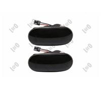 ABAKUS Set Freccia LED L33-140-003LED-S per Mitsubishi, Coppia, Fumè-Grigio