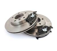 Abakus Set Freni Dischi + Pastiglie Anteriori per Nissan Qashqai + 2 Io