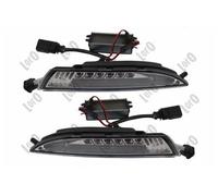 ABAKUS Set Indicatori LED e Luci Diurne LED L53-160-001LED-D Per VW, 2 Pezzi
