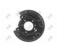 ABAKUS Spritzblech Bremsscheibe 131-07-683 Posteriore Sinistra Per Toyota Nero