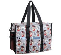 ABAMERICA Borse da infermiera per lavoro, borsa infermieristica, tasche multiple, impermeabile, cerniera superiore, borsa clinica per studenti infermieristici, Medium
