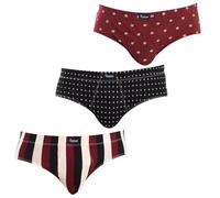 Abanderado Biancheria Intima da Uomo con Stampa Essenziale (Confezione da 3), 1 PB, M