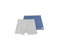 Abanderado Boxer Aperto Linea sostenibile EcoSmart Uomo x2, Blu Grigio Vigore, 56