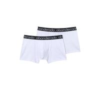Abanderado Confezione Boxer Cotone Elastico 2 per Uomo, Bianco Bianco, 56