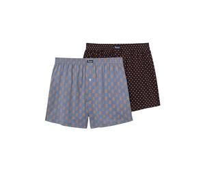 Abanderado Confezione da 2 Boxer da Uomo in Cotone Essenziale con Elastico in Vita A0100