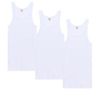 Abanderado Confezione di Canottiere in Cotone 100% a Costine Ocean Uomo x3