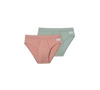 Abanderado Slip Aperto sostenibile EcoSmart, Verde Terra, 52 (Pacco da 2) Uomo