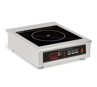 Abangdun Piastra a Induzione 400-3500W, Piano Cottura a Induzione Portatile, Piano Cottura Induzione Singola con Superficie in Vetro Cristallo Nero, Intervallo Temperatura 80-240°C