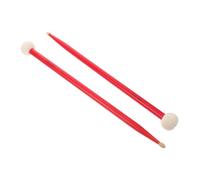 Abaodam 1 paio Bacchette per Timpani con Testa Bacchette per Rullante Strumento Percussione Acero Accessori per Pratica Musicale Doppia